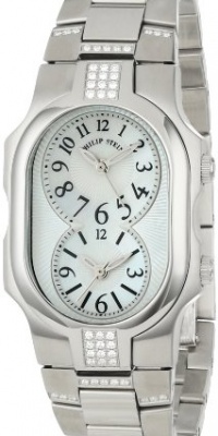 Philip Stein Women's 1SD-NFMOP-SSD Signature Mother-Of-Pearl Diamond Stainless Steel Bracelet Watch