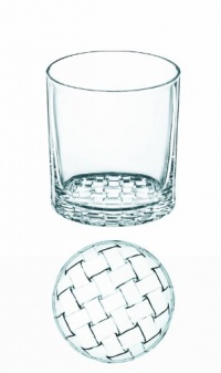 Nachtmann Dancing Stars Bossa Nova Crystal Double Old Fashion Glasses by Riedel Glassworks, Set of 2 Nachtmann Dancing Stars Bossa Nova Crystal Double Old Fashion Glasses by Riedel Glassworks, Set of 2
