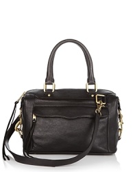 This mini shoulder bag packs a giant style punch with luxurious leather, gold tone hardware and jaunty tassel details. By Rebecca Minkoff This mini shoulder bag packs a giant style punch with luxurious leather, gold tone hardware and jaunty tassel details. By Rebecca Minkoff