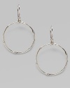 From the Bamboo Collection. Sterling silver circles of bamboo create a refined, delicate design.Sterling silver Length, about 2½ French wire Imported