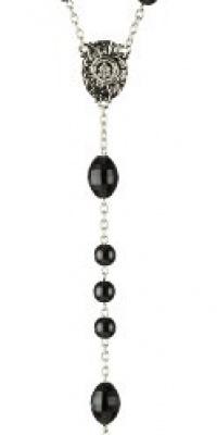 The Vatican Library Collection Silver-Tone Large Beads Rosary The Vatican Library Collection Silver-Tone Large Beads Rosary