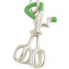 Green Handled Egg Beater Vintage Style 925 Sterling Silver and Enamel Traditional Charm or Pendant