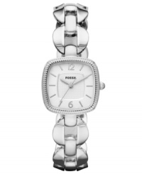 A polished timepiece from Fossil with classic style and a flair for the elegant. A polished timepiece from Fossil with classic style and a flair for the elegant.