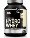 Optimum Nutrition Platinum Hydro Whey, Velocity Vanilla, 3.5 Pound