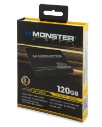 Monster Digital 120 GB Daytona Series 2.5-Inch SATA 6 GB/s Solid State Drive (Bare Drive) 858019003402 Monster Digital 120 GB Daytona Series 2.5-Inch SATA 6 GB/s Solid State Drive (Bare Drive) 858019003402