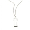 Kissika Sterling Silver Keyhole Necklace