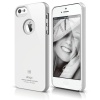 elago S5 Slim Fit Case for iPhone 5 + Logo Protection Film included - eco friendly Retail Packaging - White