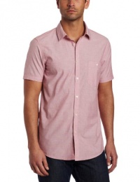 Ben Sherman Men's Short Sleeve Engineered Stripe Woven Shirt Ben Sherman Men's Short Sleeve Engineered Stripe Woven Shirt