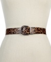 Opt for something fierce or femme fatal to finish your look with this reversible cheetah print or midnight black belt from Style&co. Pair it with chic skirts or flirty frocks for instant attitude.