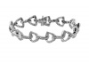 Diamond Bracelet 3.46ct Round Brilliant Diamonds in 18 K White Gold