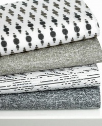 Bar III Printed 200T Cotton Ikat Dot Taupe Full Sheet Set Bar III Printed 200T Cotton Ikat Dot Taupe Full Sheet Set