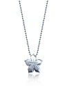What's your sign? This beautifully rendered Lily pendant necklace will help your stars align in polished sterling silver.