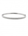 Effy Jewlery Pave Classica White Gold Diamond Bangle, 1.20 TCW