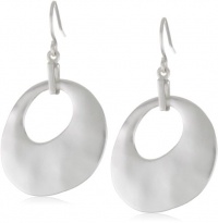 Kenneth Cole New York Silver-Tone Organic Shaped Drop Earrings