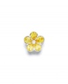 Let the sunshine in with this sterling silver bead featuring yellow cubic zirconia accents. Donatella is a playful collection of charm bracelets and necklaces that can be personalized to suit your style! Available exclusively at Macy's.