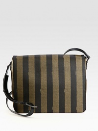 EXCLUSIVELY AT SAKS. Elegantly striped messenger bag with magnetic button closure and interior pockets and compartments to secure all of your business essentials.Flap, magnetic closureAdjustable shoulder strapInterior zip, slip pocketsLeather14W x 11H x 4DMade in Italy EXCLUSIVELY AT SAKS. Elegantly striped messenger bag with magnetic button closure and interior pockets and compartments to secure all of your business essentials.Flap, magnetic closureAdjustable shoulder strapInterior zip, slip pocketsLeather14W x 11H x 4DMade in Italy