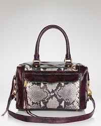 On-trend for now, covet-worthy for seasons, Rebecca Minkoff's MAB satchel looks absolutely fab in embossed leather. On-trend for now, covet-worthy for seasons, Rebecca Minkoff's MAB satchel looks absolutely fab in embossed leather.