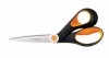 Fiskars 175800-1002 8-Inch Razor-Edge Softgrip Bent Scissors