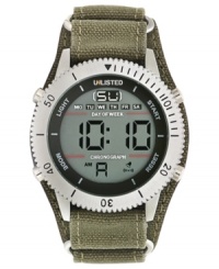 Unlisted creates cool, casual fashion with this masculine cuff watch. Unlisted creates cool, casual fashion with this masculine cuff watch.