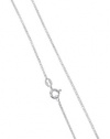 Sterling Silver 1mm Box Chain Anklet 9 10 11 inch Spring Ring Clasp
