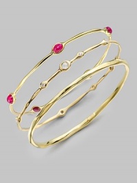 From the Glamazon Collection. A simply chic style in radiant 18k hammered gold. 18k goldDiameter, about 2½Slip-on styleMade in ItalyPlease note: Bracelets sold separately. From the Glamazon Collection. A simply chic style in radiant 18k hammered gold. 18k goldDiameter, about 2½Slip-on styleMade in ItalyPlease note: Bracelets sold separately.