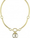 Anne Klein Gold-Tone Single Pearl Necklace