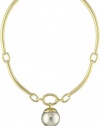 Anne Klein Gold-Tone Single Pearl Necklace
