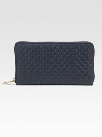 EXCLUSIVELY AT SAKS. Micro guccissima leather design finished with the signature interlocking GG logo. Zip-around closureOne inner zip coin compartmentTwo bill compartmentsSixteen credit card slotsFully lined8¼W X 4½H X 1DMade in Italy EXCLUSIVELY AT SAKS. Micro guccissima leather design finished with the signature interlocking GG logo. Zip-around closureOne inner zip coin compartmentTwo bill compartmentsSixteen credit card slotsFully lined8¼W X 4½H X 1DMade in Italy