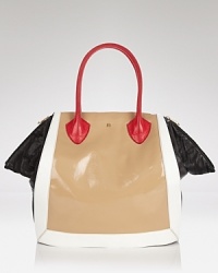 Join the color block bag party with this leather tote from Pour la Victoire. It's roomy and perfectly on-trend, so carry it to update your day-to-day purse portfolio. Join the color block bag party with this leather tote from Pour la Victoire. It's roomy and perfectly on-trend, so carry it to update your day-to-day purse portfolio.