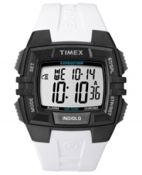 Rugged and versatile, this Expedition watch from Timex won't lead you astray. Rugged and versatile, this Expedition watch from Timex won't lead you astray.