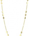 Kate Spade New York Dotted Line Gold-Tone Scatter Necklace