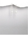 Cross Earrings In Sterling Silver