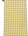 Tommy Hilfiger Men's Spaced Micro Box Tie, Yellow, One Size