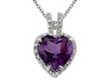 Genuine Amethyst Pendant by Effy Collection® in 14 kt Yellow Gold LIFETIME WARRANTY