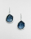 From the Rock Candy® Collection. Rich London blue topaz stones and sleek sterling silver in a pretty teardrop shape. London blue topazSterling silverLength, about 1.27French wireImported 