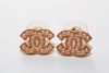 Double C Pearl Studs