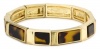 Anne Klein Ridley Gold-Tone Tortoise Colored Stretch Bracelet