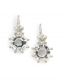 THE LOOKBee Prong collectionRock crystal detailBee accentSterling silver settingLatch closureTHE MEASUREMENTLength, about 1.75ORIGINMade in USA THE LOOKBee Prong collectionRock crystal detailBee accentSterling silver settingLatch closureTHE MEASUREMENTLength, about 1.75ORIGINMade in USA