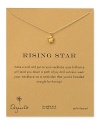 A gold-dipped talisman from Dogeared keeps you focused and your accessories collection fresh. Wear this star pendant necklace to inspire your personal success story.