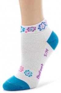 DeFeet Women's Speede Austin Flowers Sock
