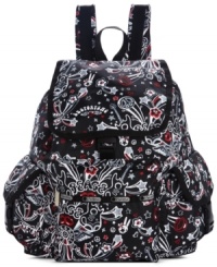 Travel tip: The Voyager backpack by LeSportsac goes anywhere in style. Ideal for everyday errands and well beyond! Travel tip: The Voyager backpack by LeSportsac goes anywhere in style. Ideal for everyday errands and well beyond!