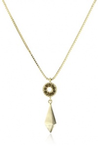 Rachel Leigh Tryst Single Drop Gold Pendant Necklace Rachel Leigh Tryst Single Drop Gold Pendant Necklace