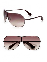 A sleek design with logo accented temples. Available in dark ruthenium with brown gradient lens. Logo temples100% UV protectionImported A sleek design with logo accented temples. Available in dark ruthenium with brown gradient lens. Logo temples100% UV protectionImported