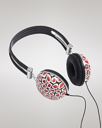 We're all ears! DIANE von FURSTENBERG turns it up with this pair of iPod and iPhone compatible headphones, splashed in a louder-is-better print. We're all ears! DIANE von FURSTENBERG turns it up with this pair of iPod and iPhone compatible headphones, splashed in a louder-is-better print.