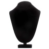 Black Velvet Necklace Bust Jewelry Showcase Display
