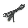 VideoSecu 10 Pieces 36 Inch 3ft Feet Female 2.1 x 5.5mm Power Pigtail Plug Cord Wire for Security Camera Installation 1VF