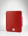 Lauren Ralph Lauren turns your iPad® elegant with a textured leather cover. The polished protector is a must-have for tech-saavy ladies about town.