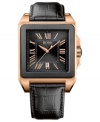 Stay up to date on the hottest watch trends with this rose-gold tone watch from Hugo Boss.