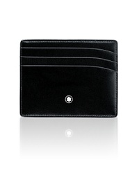 Carry your essentials in something that matches your impeccable taste, such as this card holder from Montblanc, crafted in full-grain calfskin for a sumptuous everyday touch of luxury. Carry your essentials in something that matches your impeccable taste, such as this card holder from Montblanc, crafted in full-grain calfskin for a sumptuous everyday touch of luxury.