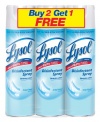 Lysol Disinfectant Spray, Crisp Linen, 19 Ounce, 3 Count